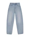 Ganni Rigid Stary Jeans In Light Blue Vintage In Blue