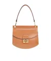 Ganni Small Shoulder Bag Adjustable Strap In Brown
