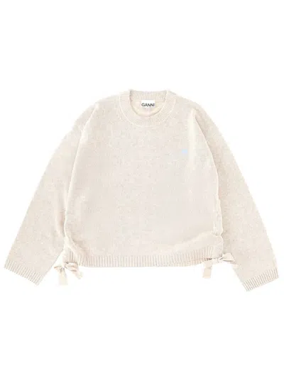 GANNI GANNI LOGO SWEATER