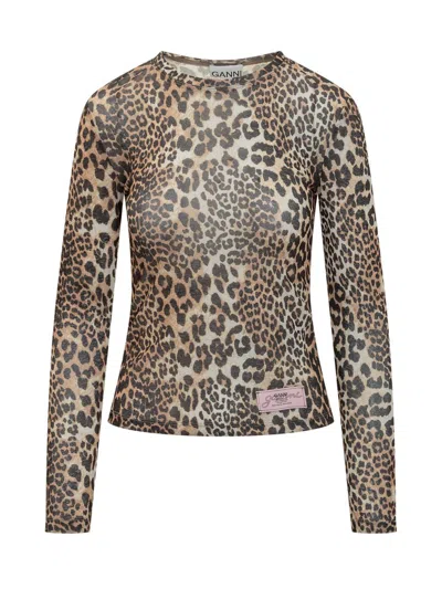 GANNI GANNI LONG SLEEVE TOPS