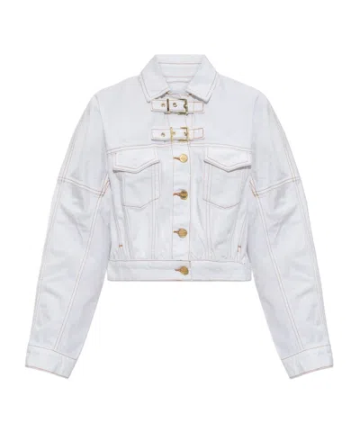 GANNI GANNI DENIM JACKET WITH POCKETS
