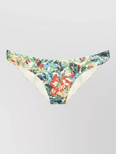 GANNI LOW RISE BIKINI BRIEFS FLORAL PATTERN
