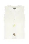 Ganni Maglieria In White