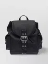 Ganni Magnetic Pockets Flap Backpack Handle