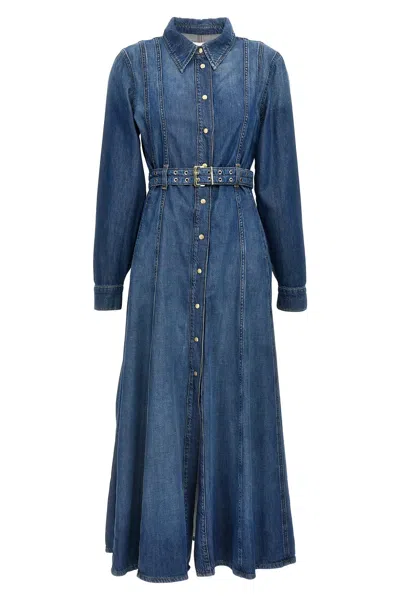 GANNI GANNI MAXI DENIM DRESS
