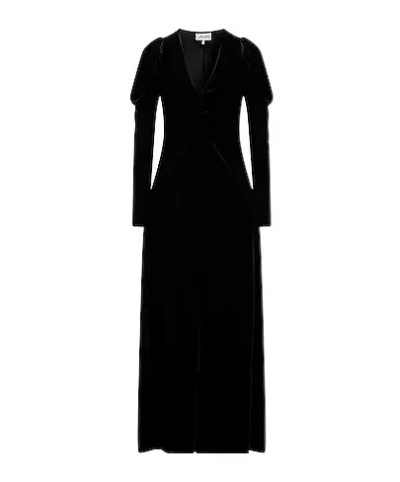 Ganni Maxi Dresses In Black