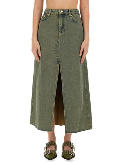 GANNI GANNI MAXI SKIRT