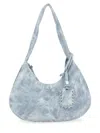 Ganni Medium Tie-dye Effect Shoulder Bag