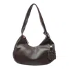 Ganni Brown Medium Bag In Brown