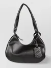 Ganni Medium Hobo Bag Decorative Tag