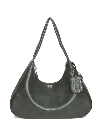 Ganni Medium Leather Shoulder Bag