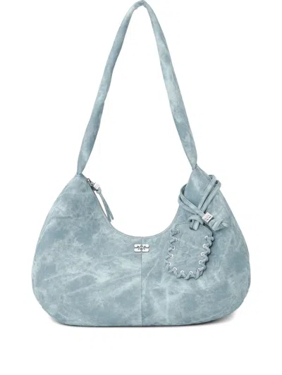 Ganni Medium Tie-dye Effect Shoulder Bag