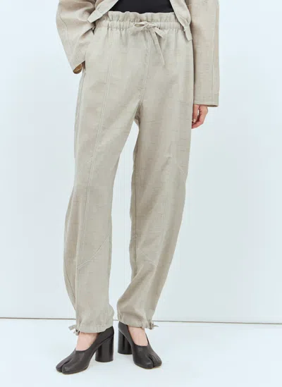 GANNI MELANGE SUITING PANTS