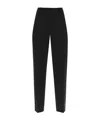 Ganni Mid-rise Tailored Trousers In Black