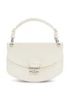 Ganni Mini Apo-g Cross Body Bag In White