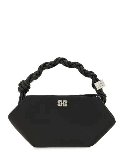 Ganni Mini Bou Bag In Black