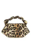 Ganni Mini Bou Leopard-print Tote Bag