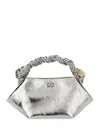 Ganni Mini Bou Metallic Top Handle Bag
