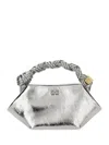 Ganni Mini Bou Metallic Top Handle Bag