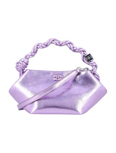 Ganni Mini Bou Bag In Pink Lavander