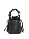 Ganni Women Mini Bou Bucket Bag