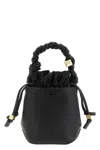 Ganni Mini "bou" Bag In Black