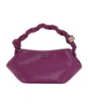 Ganni Mini Bou Crossbody Bag In Red
