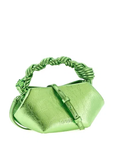 Ganni Mini Bou Tote Bag In Pink