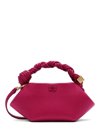Ganni Mini Bou Tote Bag In Zvs