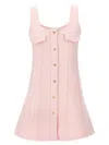 Ganni Women's Heavy Fleece Mini Dress