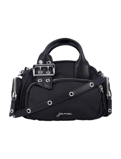 Ganni Mini Polochon Handbag