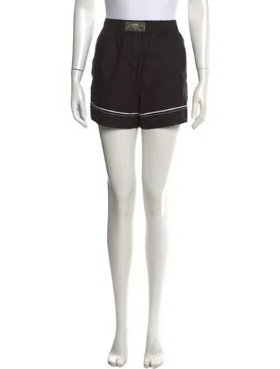 Pre-owned Ganni Mini Shorts W/ Tags In Black
