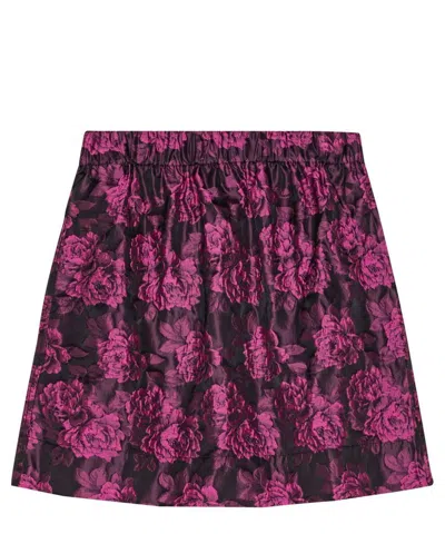Ganni Mini Skirt In Pink