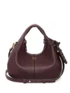 Ganni Mini Textured Leather Tote Bag