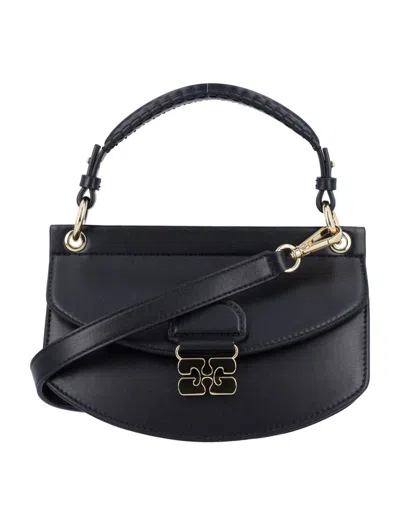 GANNI GANNI MINI TOP HANDLE APO-G BAG