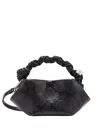 Ganni Mini Bou Twisted-handle Tote Bag