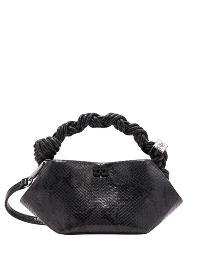 GANNI GANNI MINI TOTE BAG WITH TWISTED HANDLES