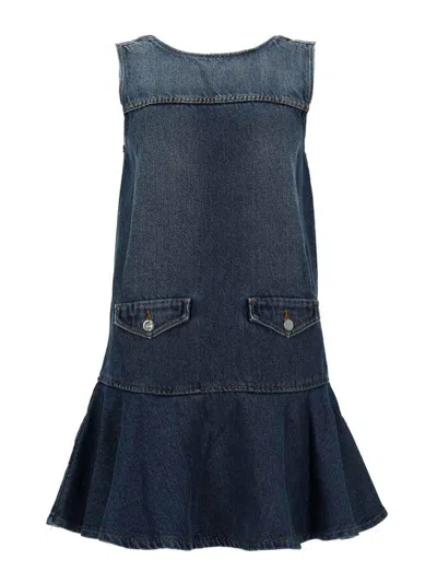 Ganni Miniabito In Denim