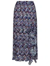 GANNI GANNI MULTICOLOR POLYESTER SKIRT