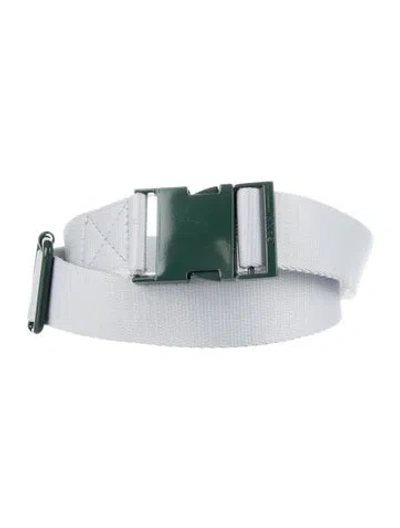 Pre-owned Ganni Nylon Belt In Blue