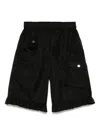 Ganni Women Nylon Shorts In Black