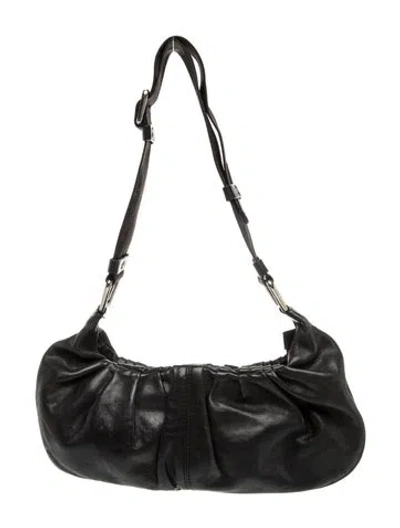 Pre-owned Ganni Nylon Shoulder Bag In Multi