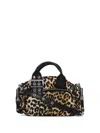 Ganni Leopard-print Tote Bag