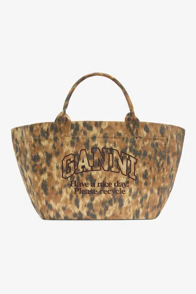 Ganni One Size In Brown