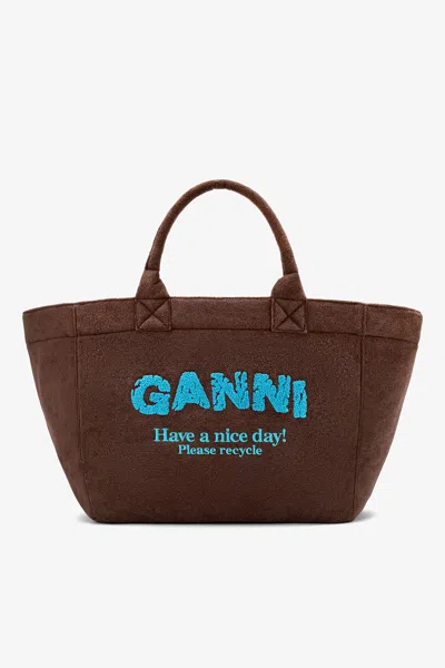 Ganni One Size In Brown