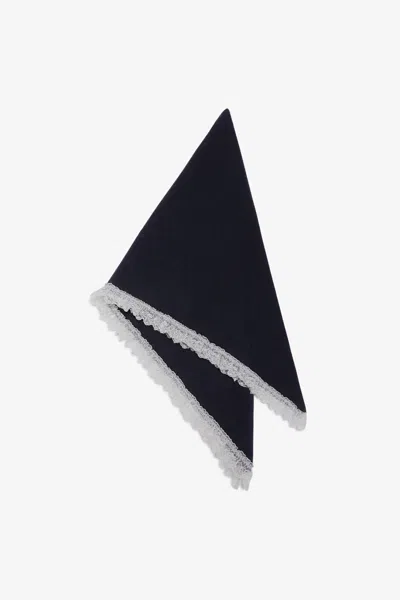 Ganni One Size In Navy