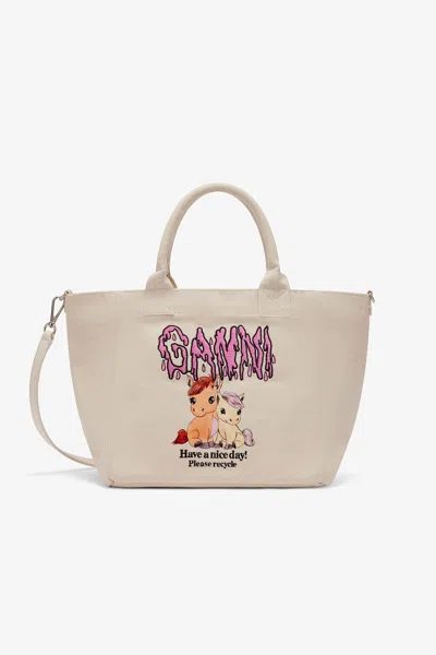 Ganni One Size In Neutral