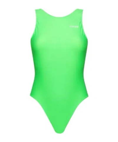 Ganni One-piece Swimsuits In Green