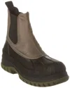 Ganni Outdoor Chelsea Boot In Green