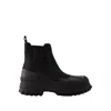 GANNI OUTDOOR CHELSEA BOOTS - RUBBER - BLACK